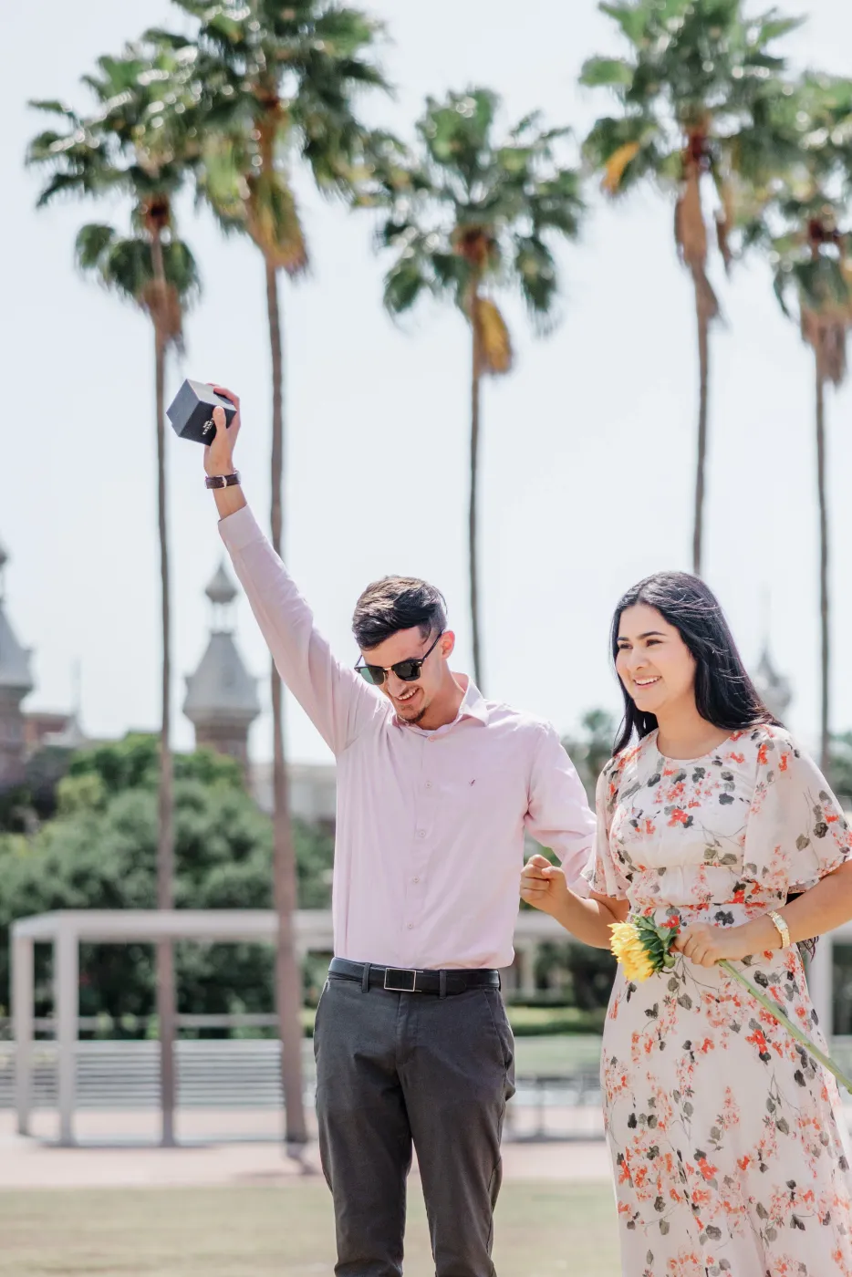 Celeste & Kyle — The Proposal — Engagement photography by Barreto Photography